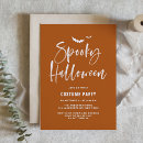 Search for orange halloween invitations Spooky
