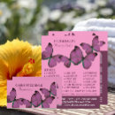 Search for purple butterfly business cards Beauty salon