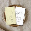 Search for vintage business cards Hair stylist