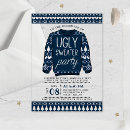 Search for ugly sweater office christmas christmas christmas invitations Modern