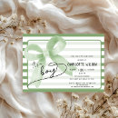 Search for green baby boy shower invitations Stripes