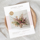 Search for pink floral flyers Small business
