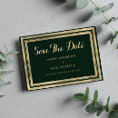 Search for forest green save the dates Elegant