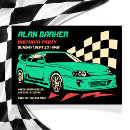 Search for vintage race car invitations Retro