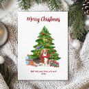 Search for basset christmas cards Dog breed