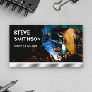 Search for steel work business cards Welding contractor