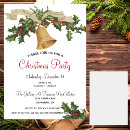 Search for bells christmas invitations Watercolor