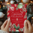Search for ornament exchange christmas invitations Modern