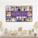 Search for purple 50th birthday party decor Purple and gold