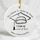 Search for graduation cap christmas tree decorations Keepsake