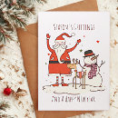 Search for snowman christmas cards Greenery