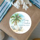 Search for merry florida christmas stickers Palm tree