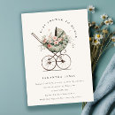 Search for green stroller invitations Gender neutral