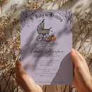 Search for goth baby shower invitations Elegant