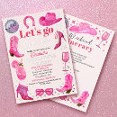 Search for western hens party invitations Cowgirl