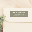 Search for family name return address labels Chic