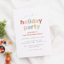 Search for fun christmas invitations Typography