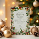 Search for golden christmas invitations Winter holiday