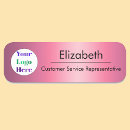 Search for pink name tags Company corporate business employee
