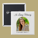 Search for memory photo badges Memorial service