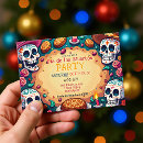 Search for day of the dead halloween invitations Día de muertos