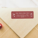 Search for families return address labels Snow