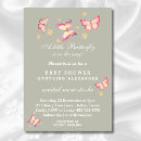 Search for peach butterfly invitations Elegant