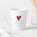 Search for valentines day hearts mugs Latte