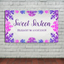 Search for silver sweet 16 party decor Sixteen