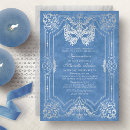 Search for royal blue masquerade party invitations Mis quince anos