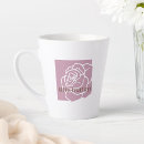 Search for beautiful pink rose mugs Floral