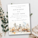 Search for destination anniversary invitations Modern elegant