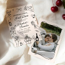 Search for nothing fancy wedding invitations Retro
