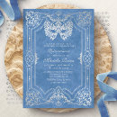 Search for royal blue masquerade party invitations Mis quince anos