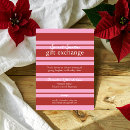 Search for santa seasonal invitations Red and pink