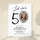 Search for look whos 50 invitations Minimalist
