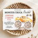 Search for monster bash birthday invitations Yellow