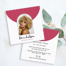 Search for beauty industry business cards Elegant