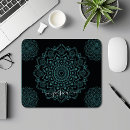 Search for aquas mousepads Mandala