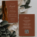 Search for rust orange wedding invitations Watercolor