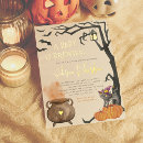 Search for october baby shower invitations Witch
