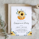 Search for sunflower engagement party invitations Botanical