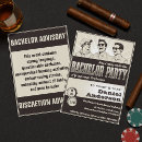 Search for humour stag party invitations Typography