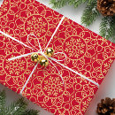 Search for red snowflake wrapping paper Classic
