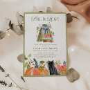 Search for modern floral bridal shower invitations Autumn