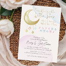 Search for pastel gender reveal invitations Pink and blue