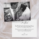 Search for vintage wedding announcement cards Black and white