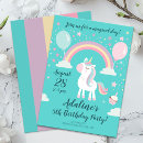 Search for funny unicorn invitations Girl