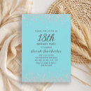 Search for aqua birthday invitations For her