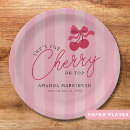 Search for retro cherry plates Coquette